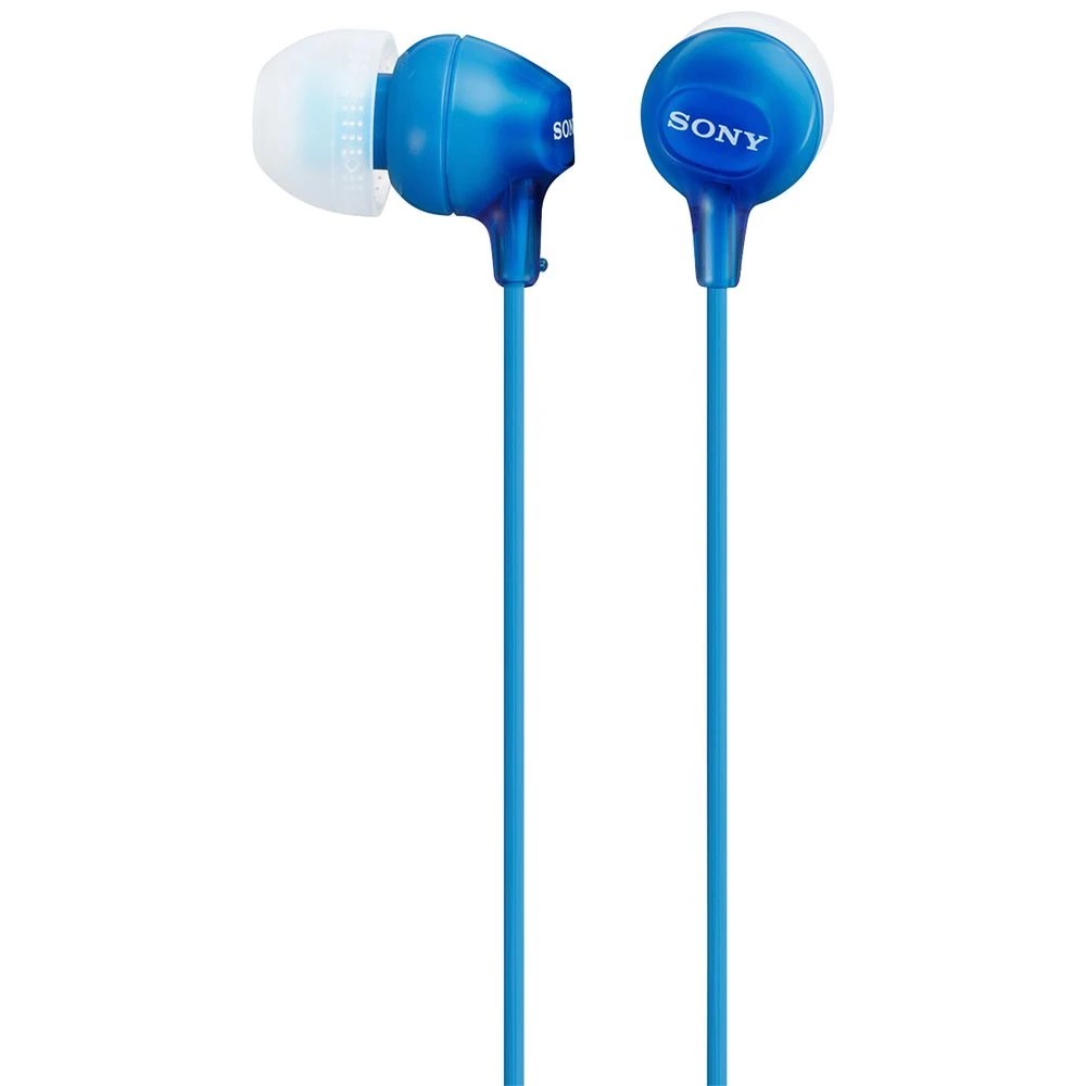 1 Sony Earphones Blue EX15, 1 of 1