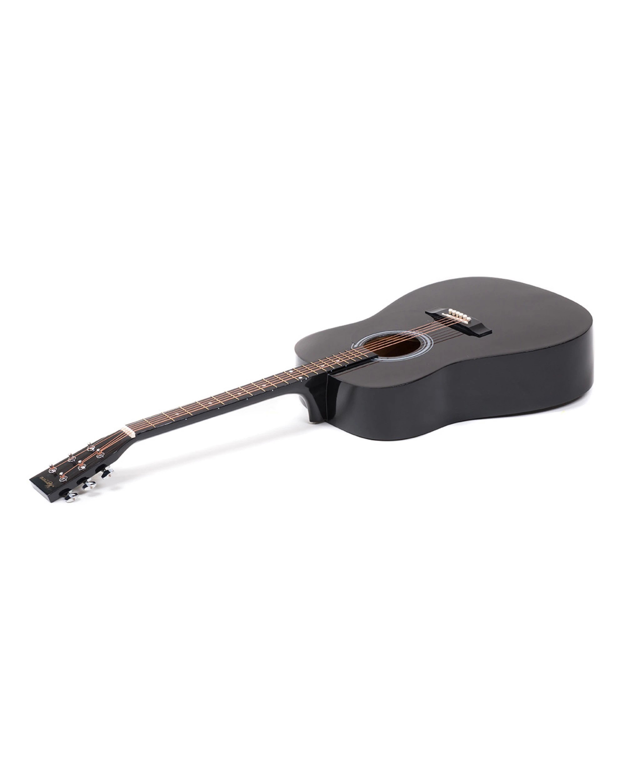 2 Karrera 41in Acoustic Wooden Guitar - Black, 2 of 4