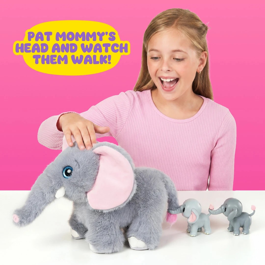 9 Zuru Pets Alive Mommy Elephant & Baby Surprise - Assorted, 9 of 10