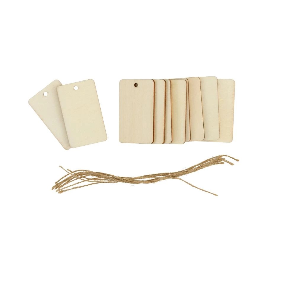 2 Born Wooden Swing Tags 10 Pack, 2 of 2