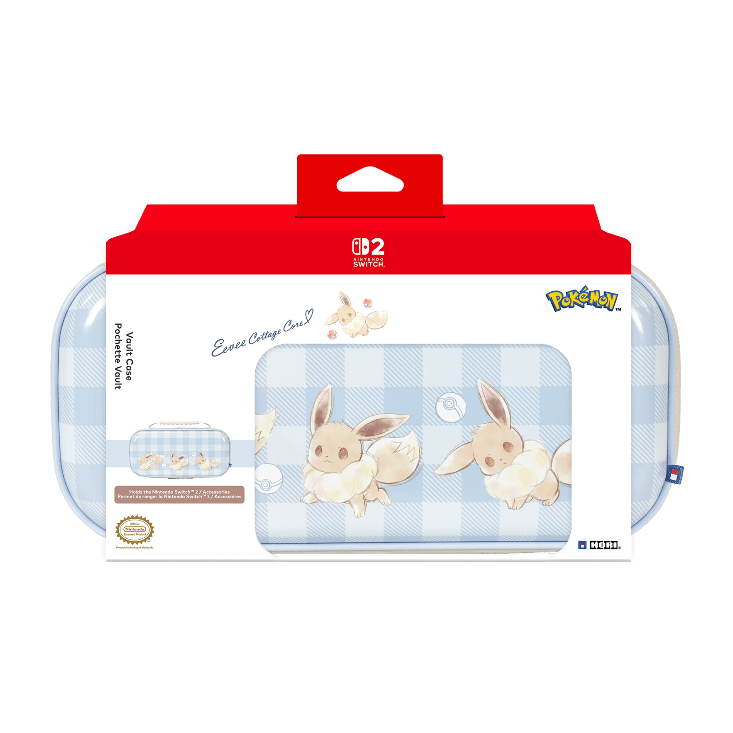 1 Hori Vault Case Eevee Cottage Core - Nintendo Switch 2 - Multi, 1 of 3