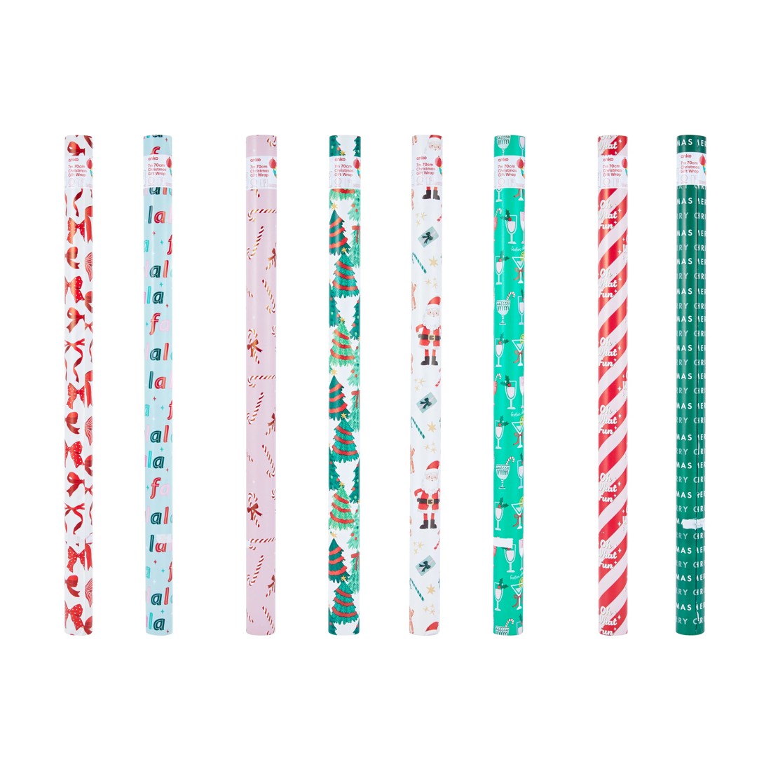 5 7m 70cm Christmas Gift Wrap - Assorted, 5 of 5