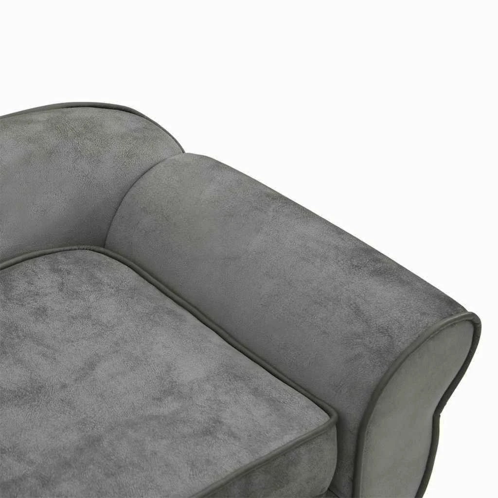 9 Vidaxl Dog Sofa Pet Sofa - Grey, 9 of 9