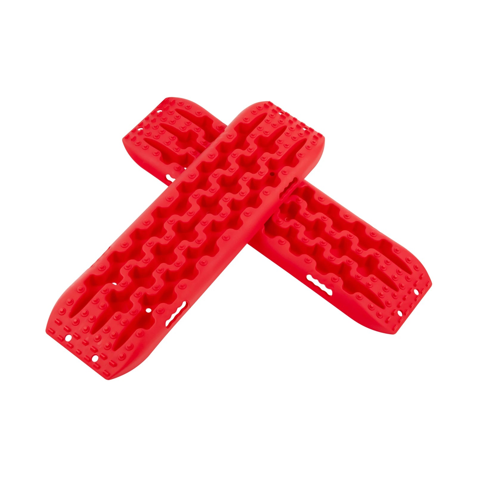 1 Costway 2x Off-Road Traction Board 10 Tons Recovery Board Traction Aid - Red, 1 of 5