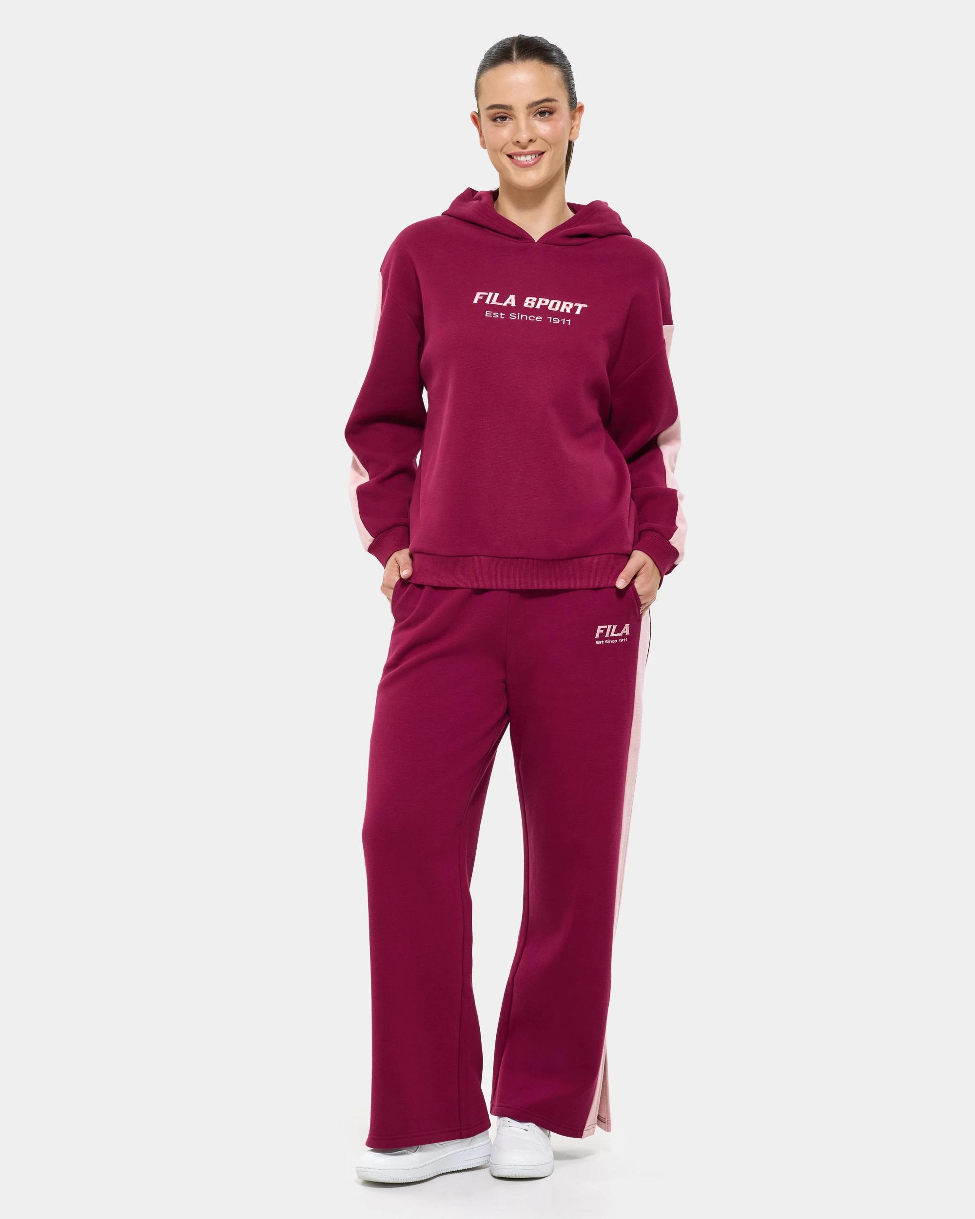 2 Fila Dara Trackpants WINE, 2 of 7