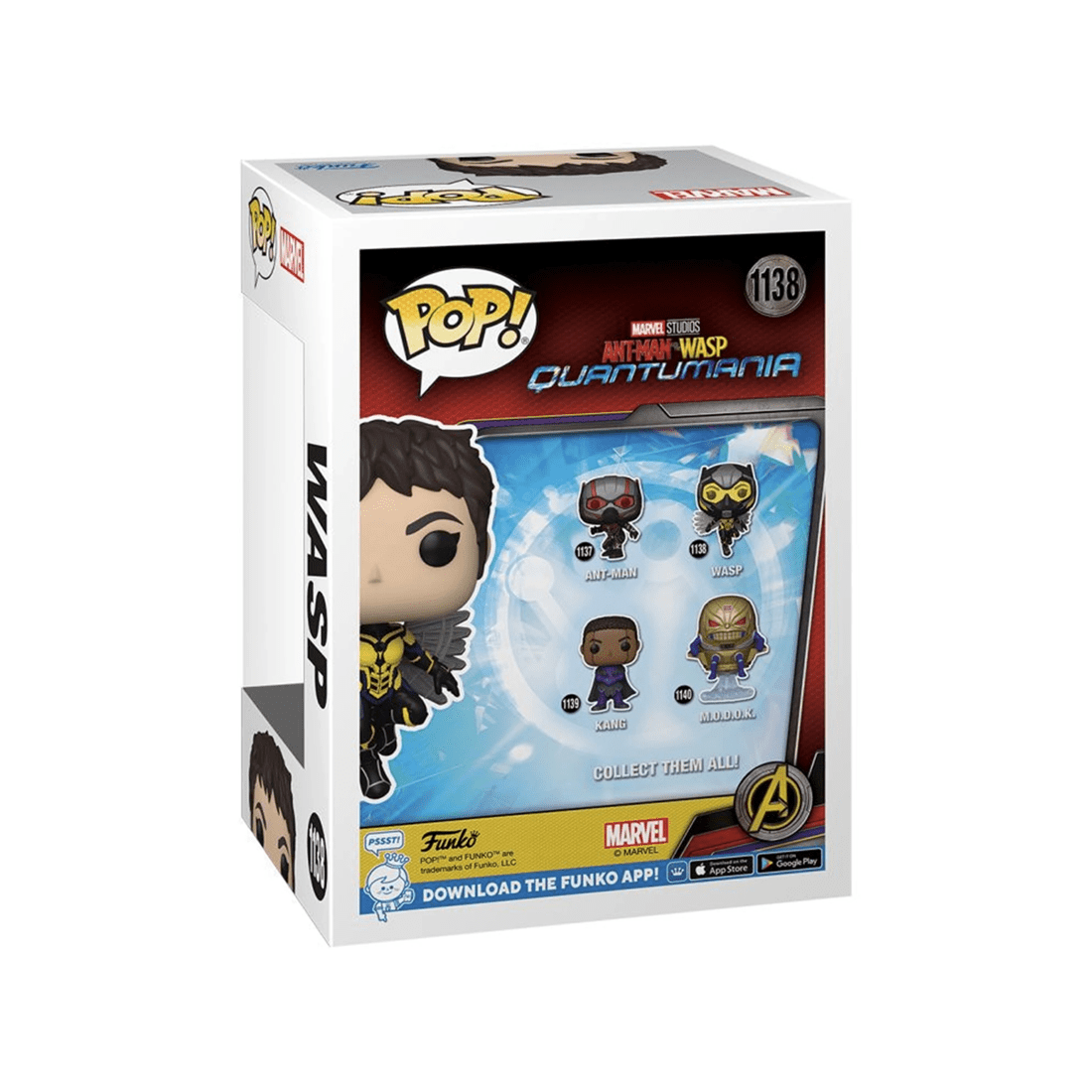 5 Pop Marvel Ant Man And The Wasp Quantumania Figurine Wasp - Chase Variant - Multi, 5 of 5