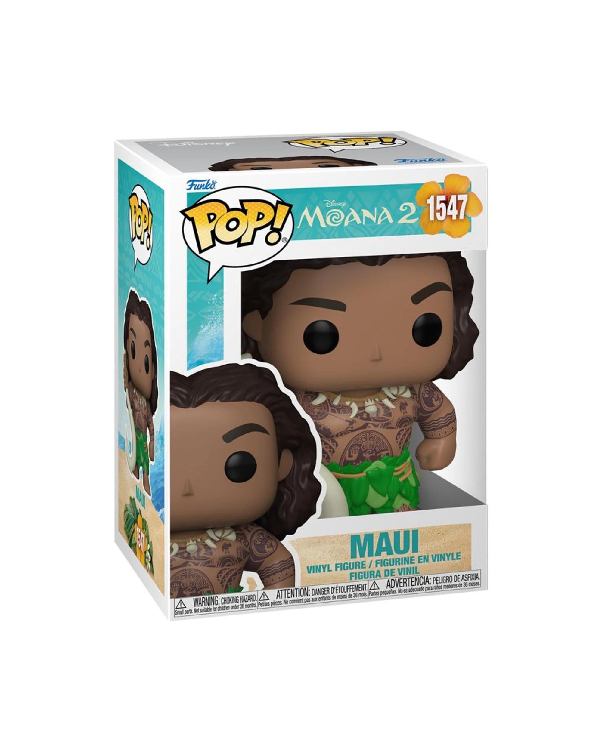 3 Moana 2 Maui Funko POP! Vinyl, 3 of 4