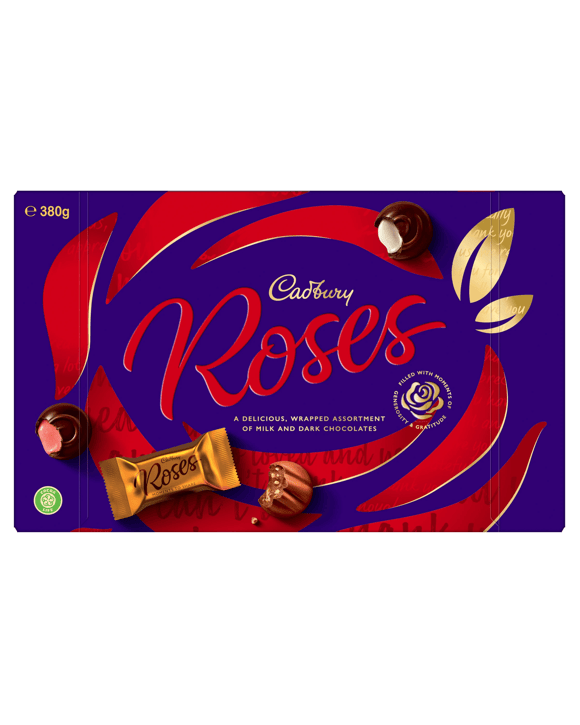 Cadbury Roses Boxed Chocolate 380g