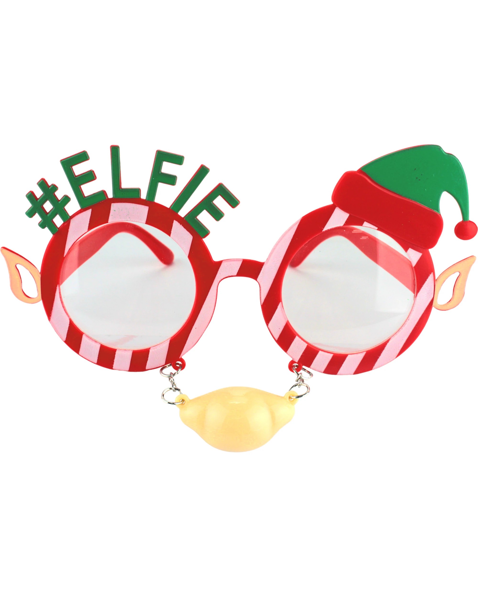 1 JD Party Elfie Novelty Party Glasses - One Size - Multi, 1 of 3