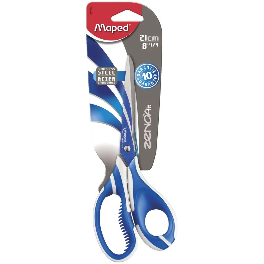 2 Maped Zenoa 21cm Scissors Assorted, 2 of 6