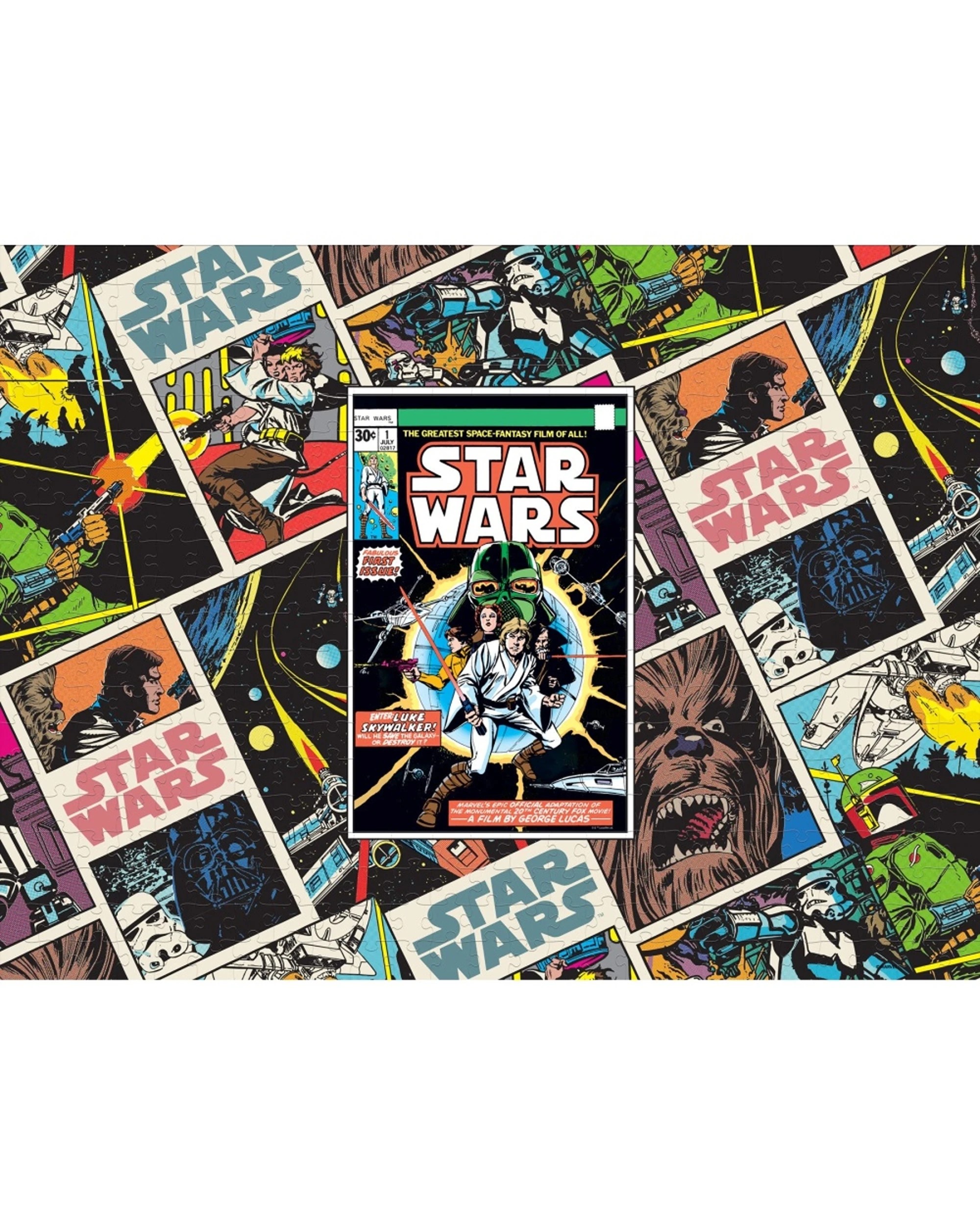 2 Prime3D 416pc Lenticular Marvel Star Wars Comic Book Jigsaw Puzzle Unique - Multi, 2 of 2