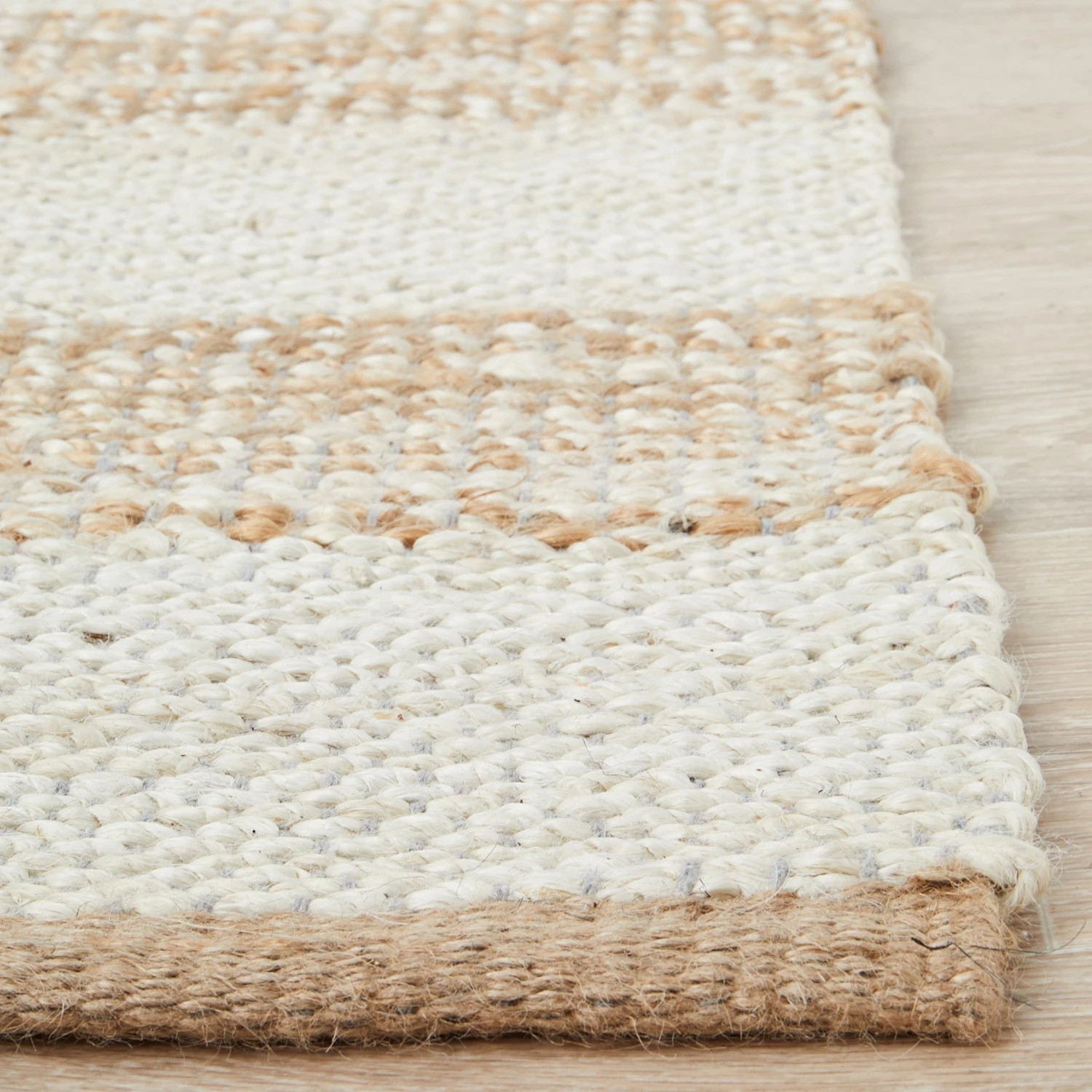 6 Common Ground Rugs Noosa 555 320x230cm - Extra Large Hand Braided Jute Floor Rug - Natural, 6 of 7