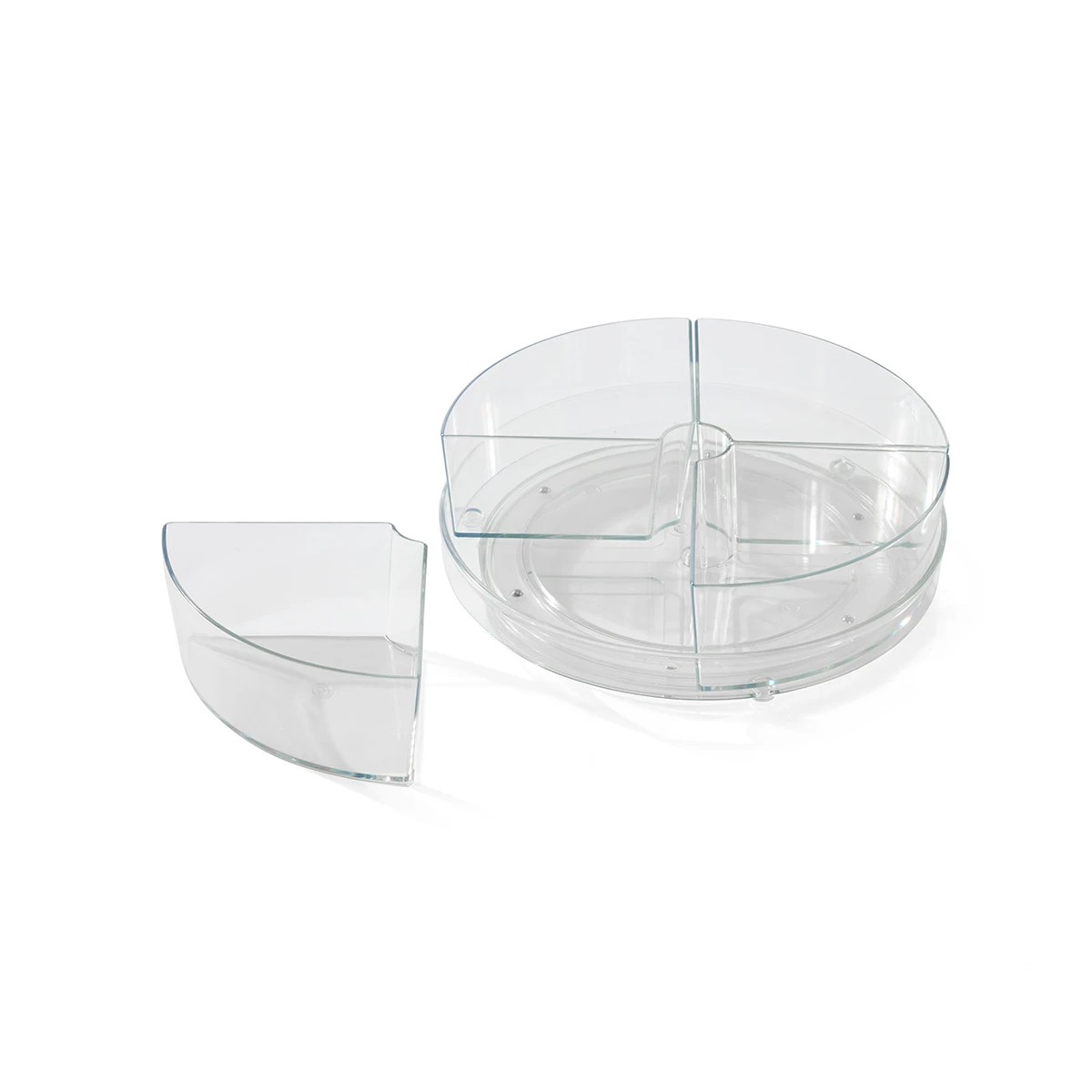 2 Plastic Turntable with Bins, 2 of 9