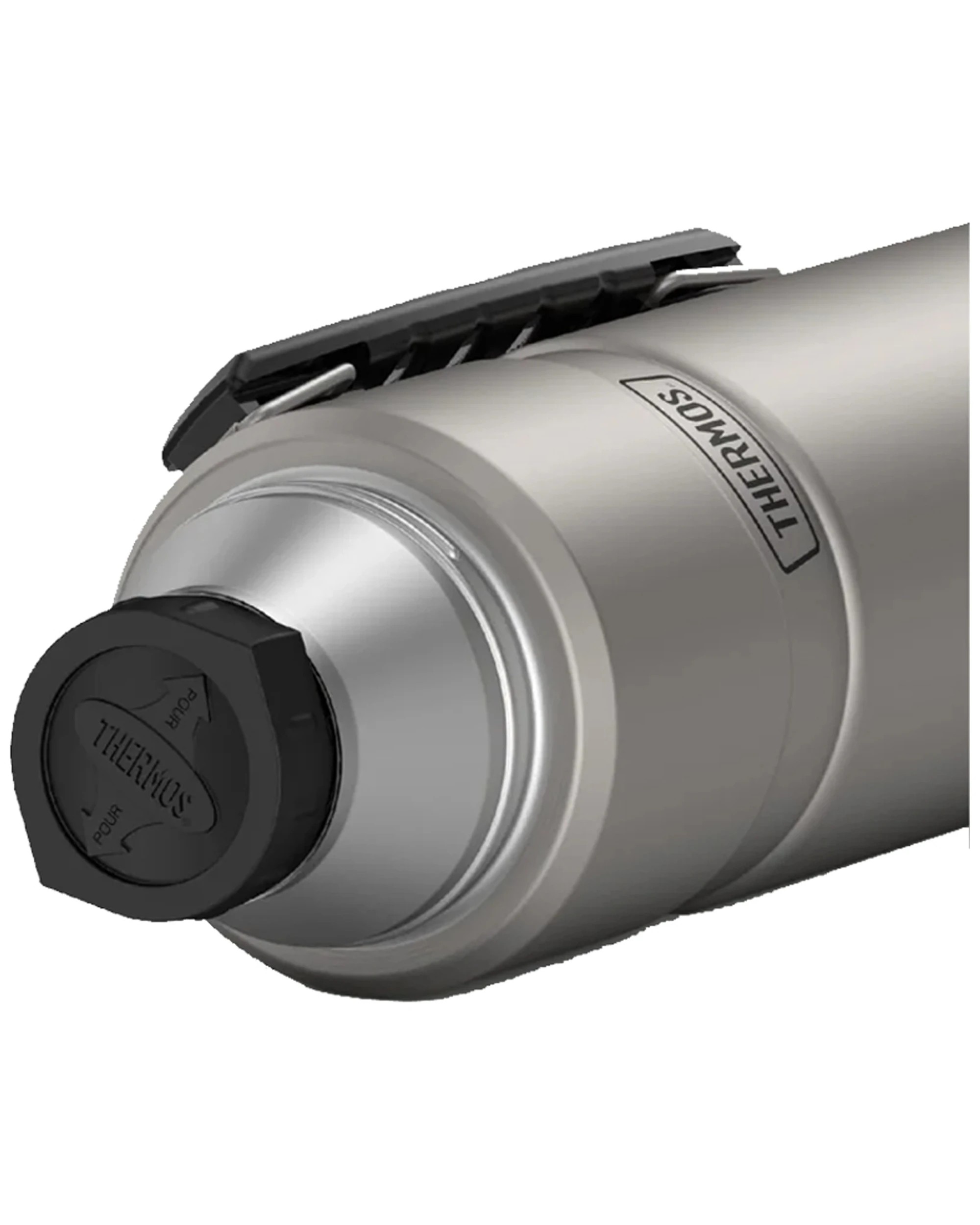 3 Thermos Stainless Steel King Vacuum Insulated Durable Flask Stainless Steel 2l
 - Silver, 3 of 3