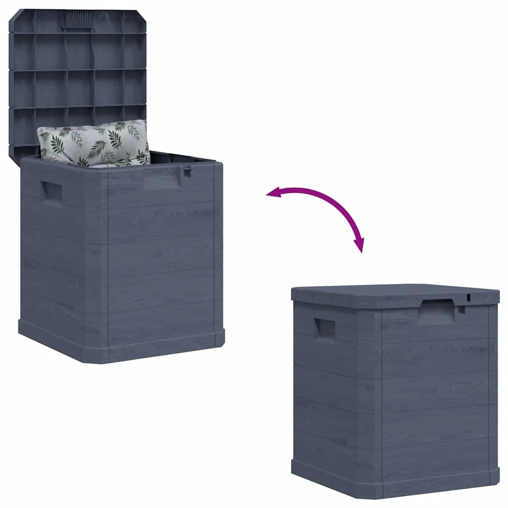 7 vidaXL Storage box Ample Storage - Grey, 7 of 9