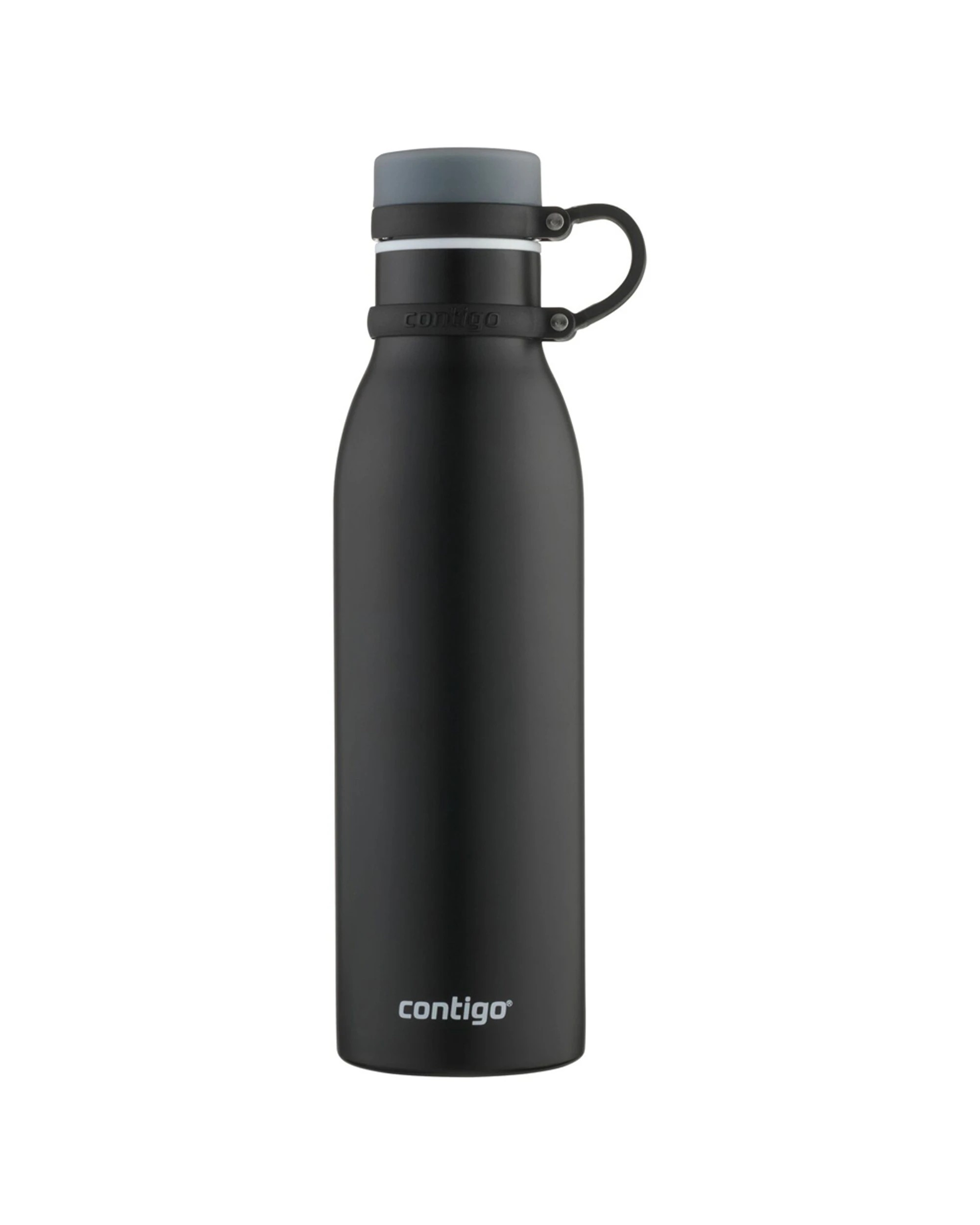 1 Contigo Matterhorn Vacuum Insulated Stainless Steel Bottle 591ml Leakproof - Black, 1 of 1