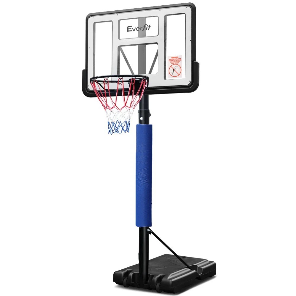 1 Everfit 3.05M Basketball Hoop Stand System Adjustable Height Portable Pro - Blue, 1 of 7