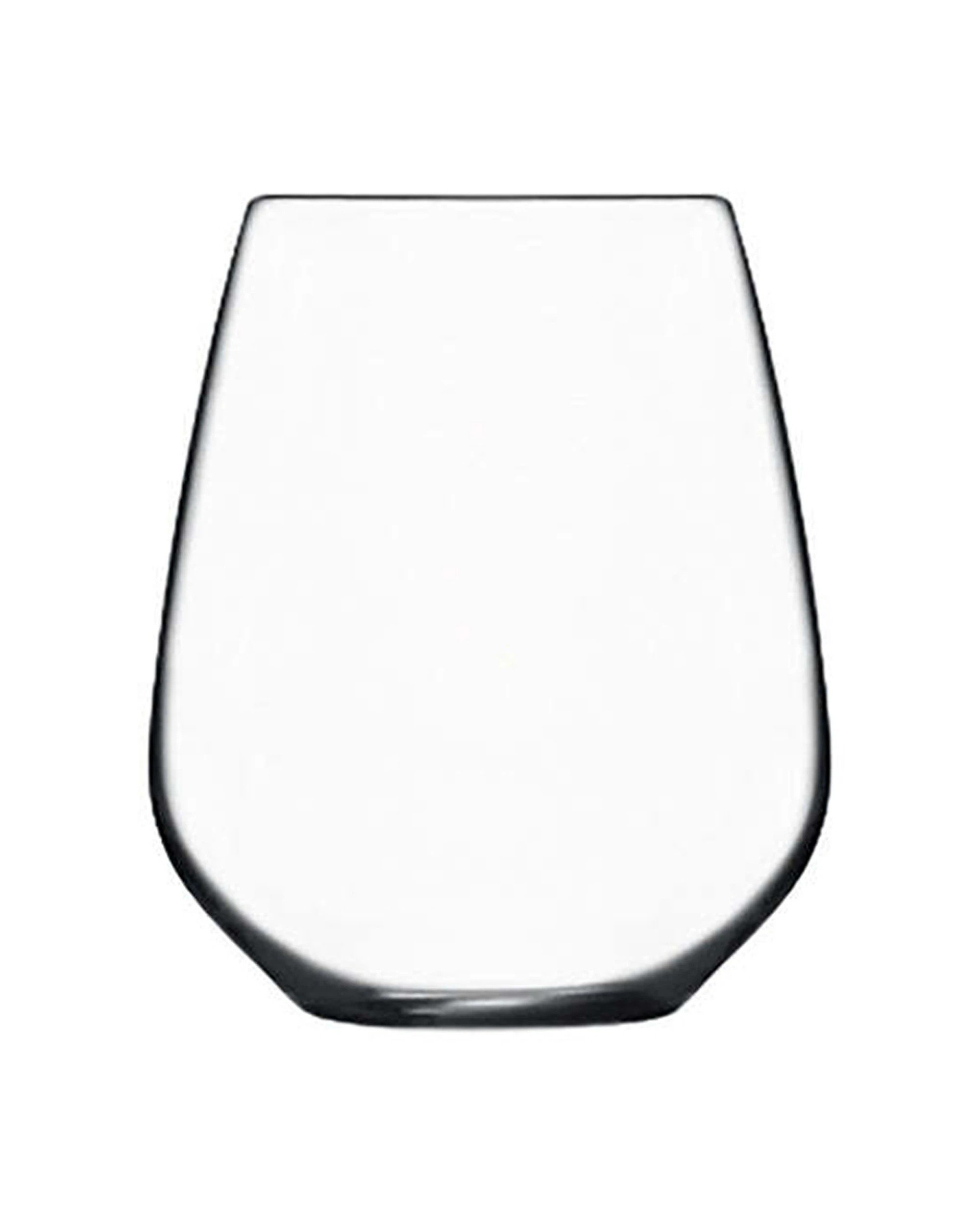 1 Luigi Bormioli 6pc Atelier Cabernet Stemless Wine Glasses Set 670ml - Clear, 1 of 5