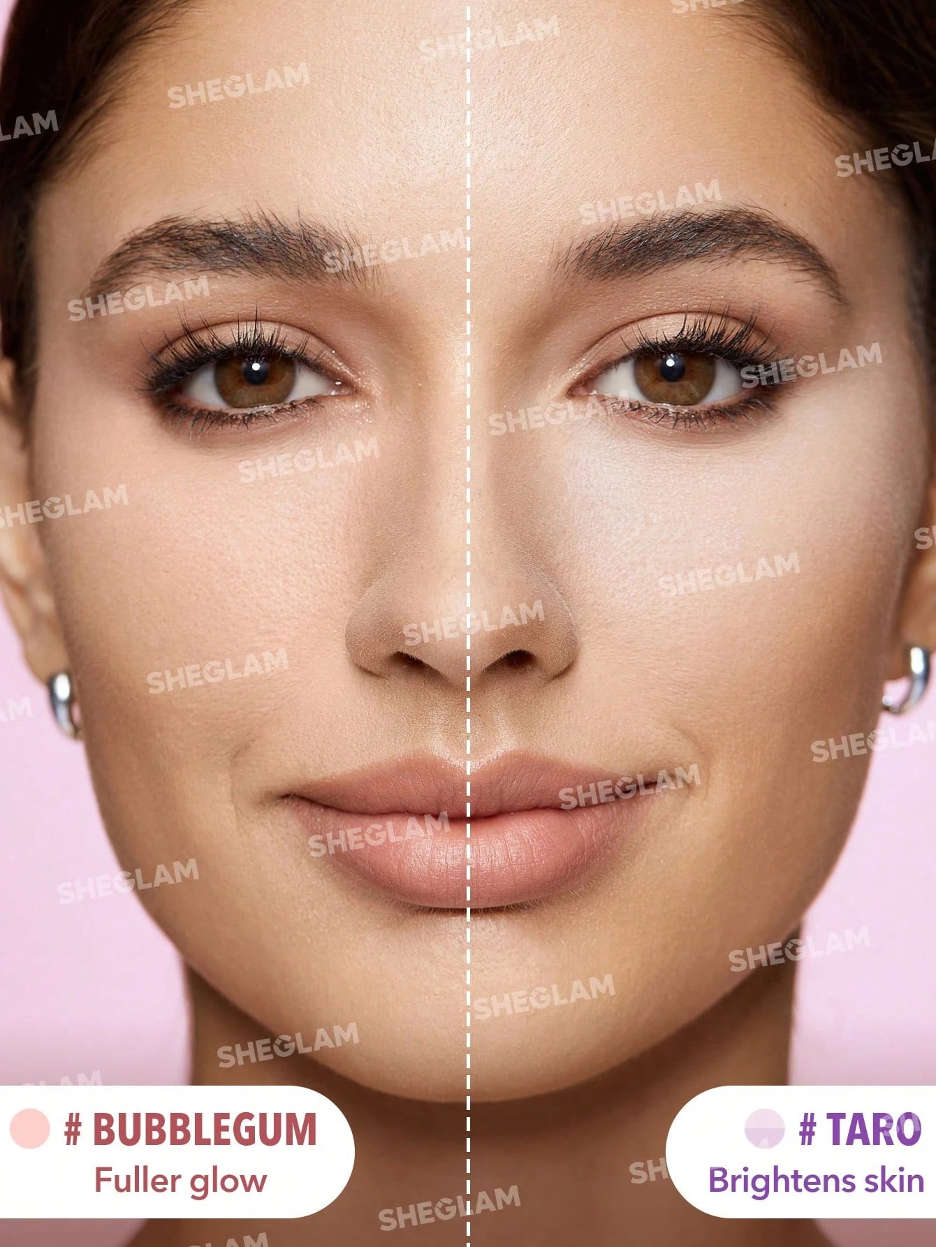 6 SHEGLAM Insta-Ready Face & Under Eye Setting Powder Duo - Taro, 6 of 7