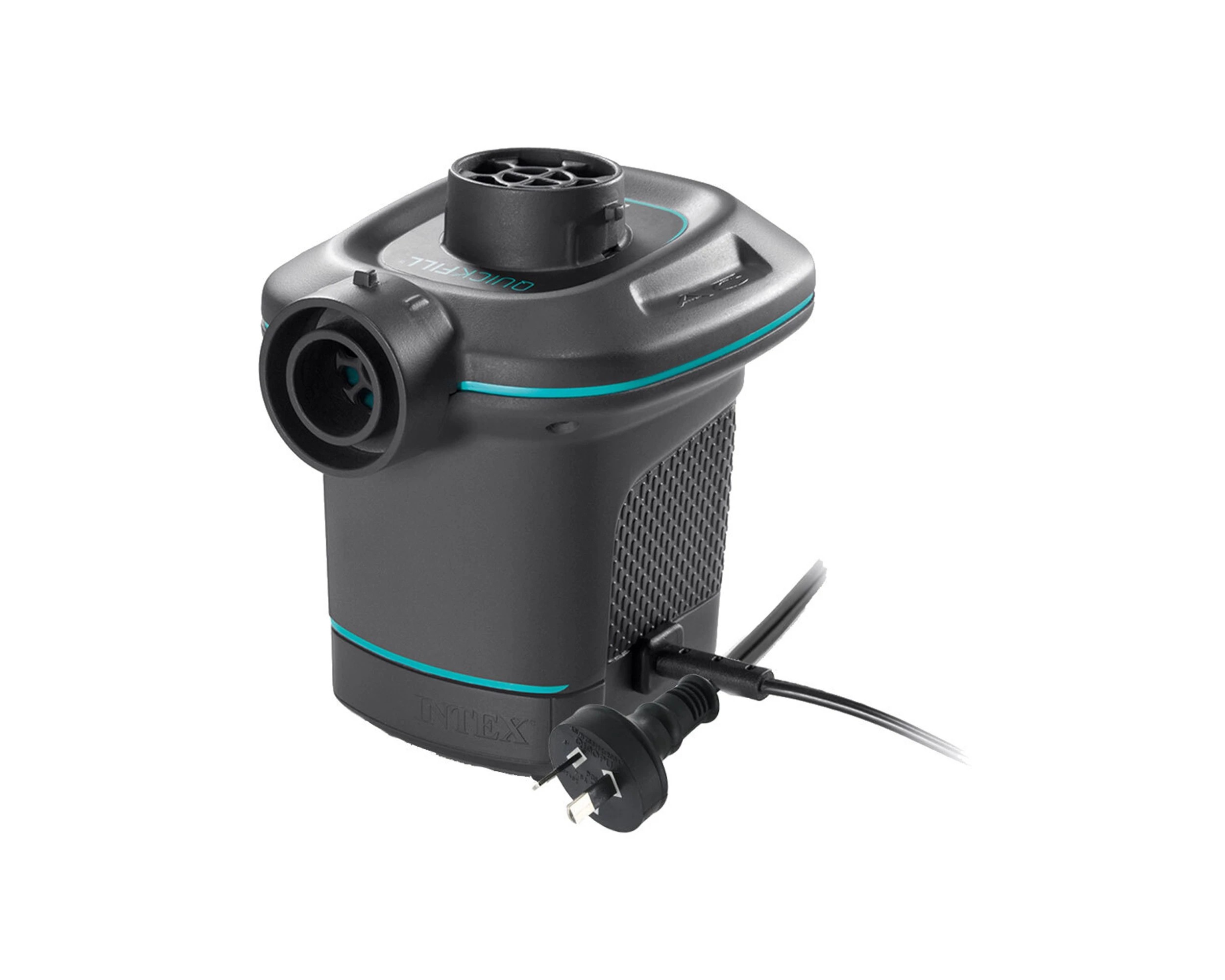 2 INTEX Quick-Fill AC Electric Air Pump 220-240V Indoor AU NZ Plug Included - Grey, 2 of 2