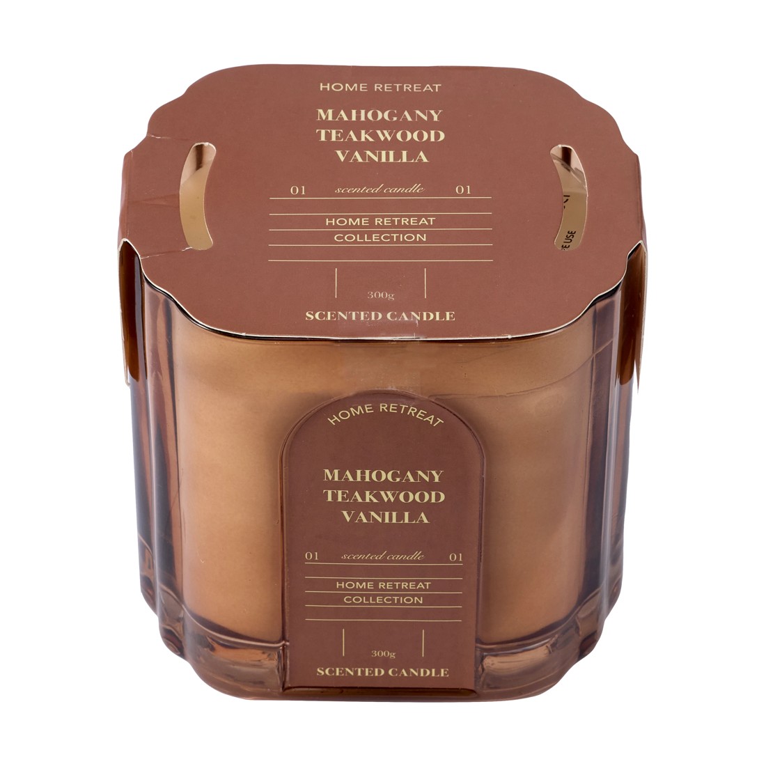 4 Mahogany Home Retreat Glass Candle, 4 of 5