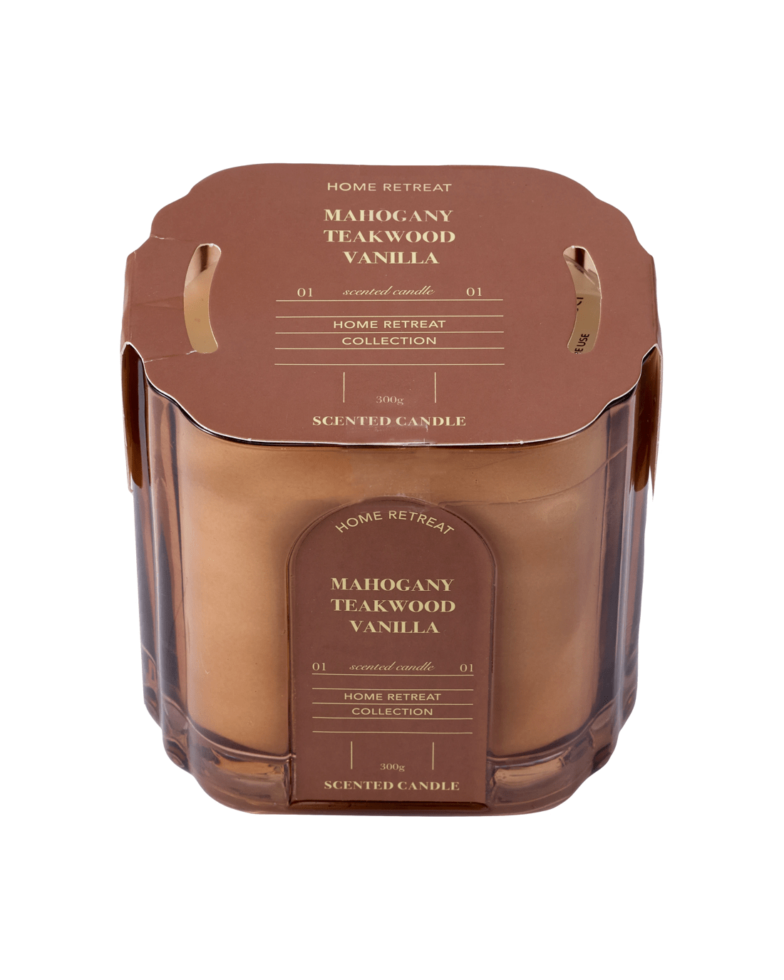 4 Mahogany Home Retreat Glass Candle, 4 of 5