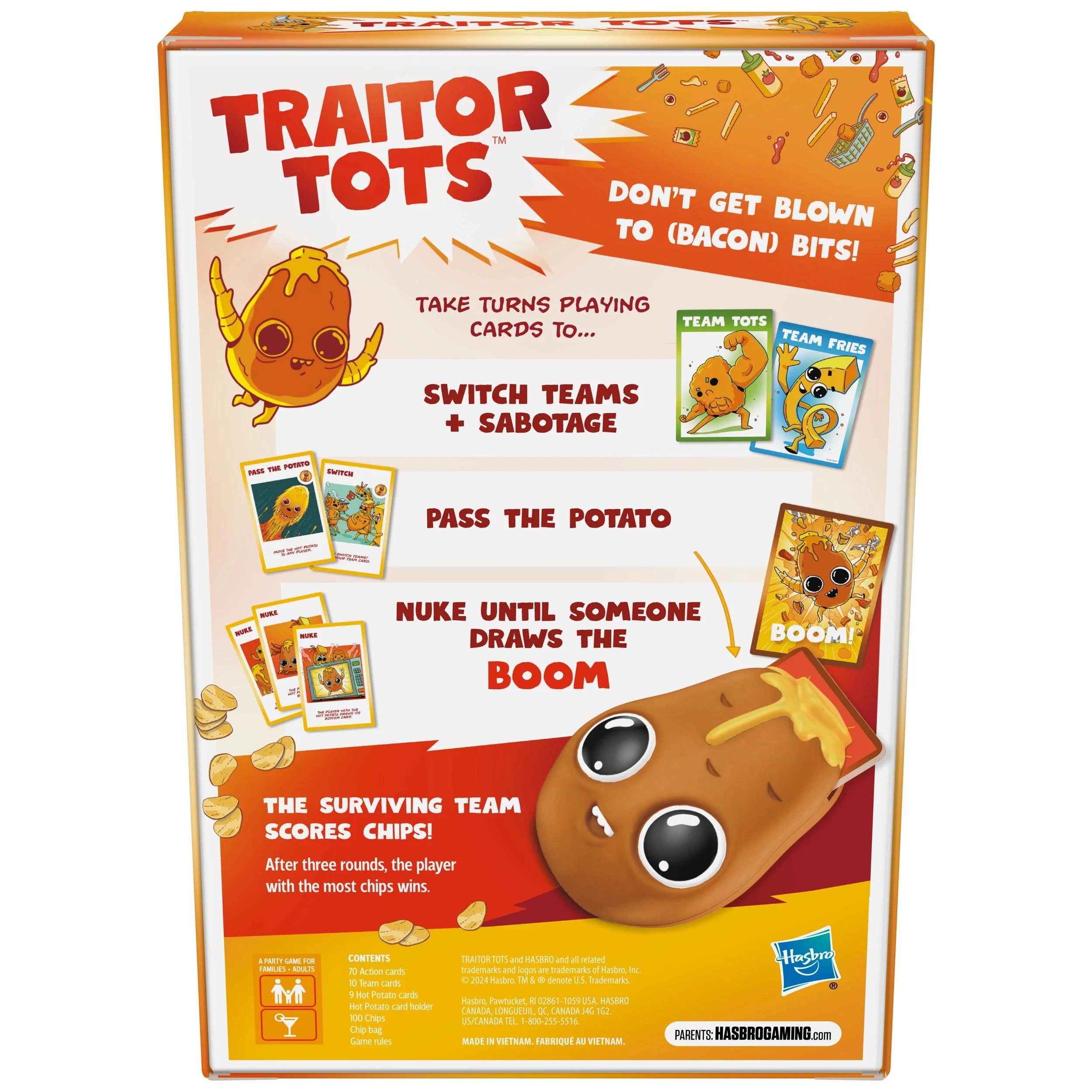 2 Hasbro Games Traitor Tots Party Game - Brown, 2 of 7