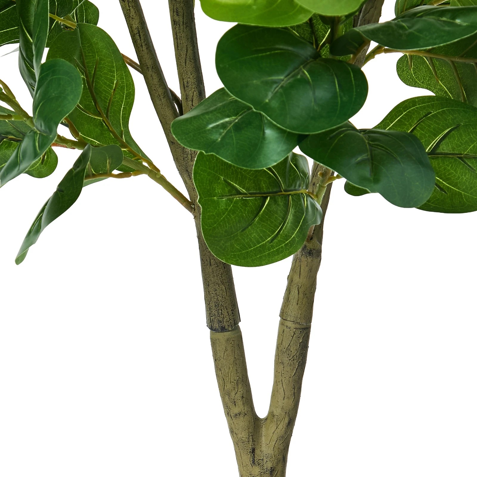6 Livsip 2 Pack Artificial Fiddle Leaf Fig Tree 150cm Potted Faux Plant Home Decor, 6 of 9