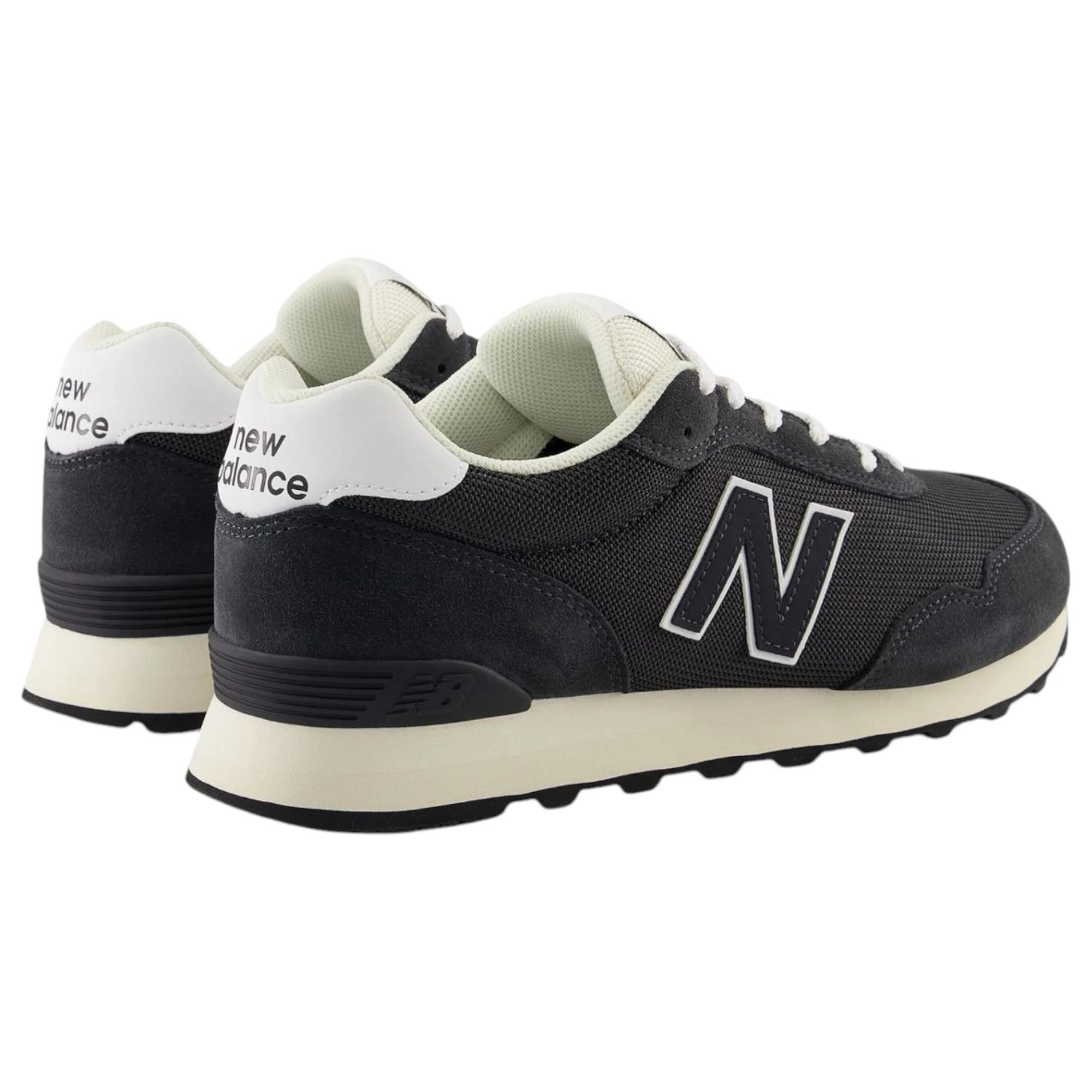 7 New Balance Mens 515 Black/ White Athletic Shoes BLACK/WHITE, 7 of 7