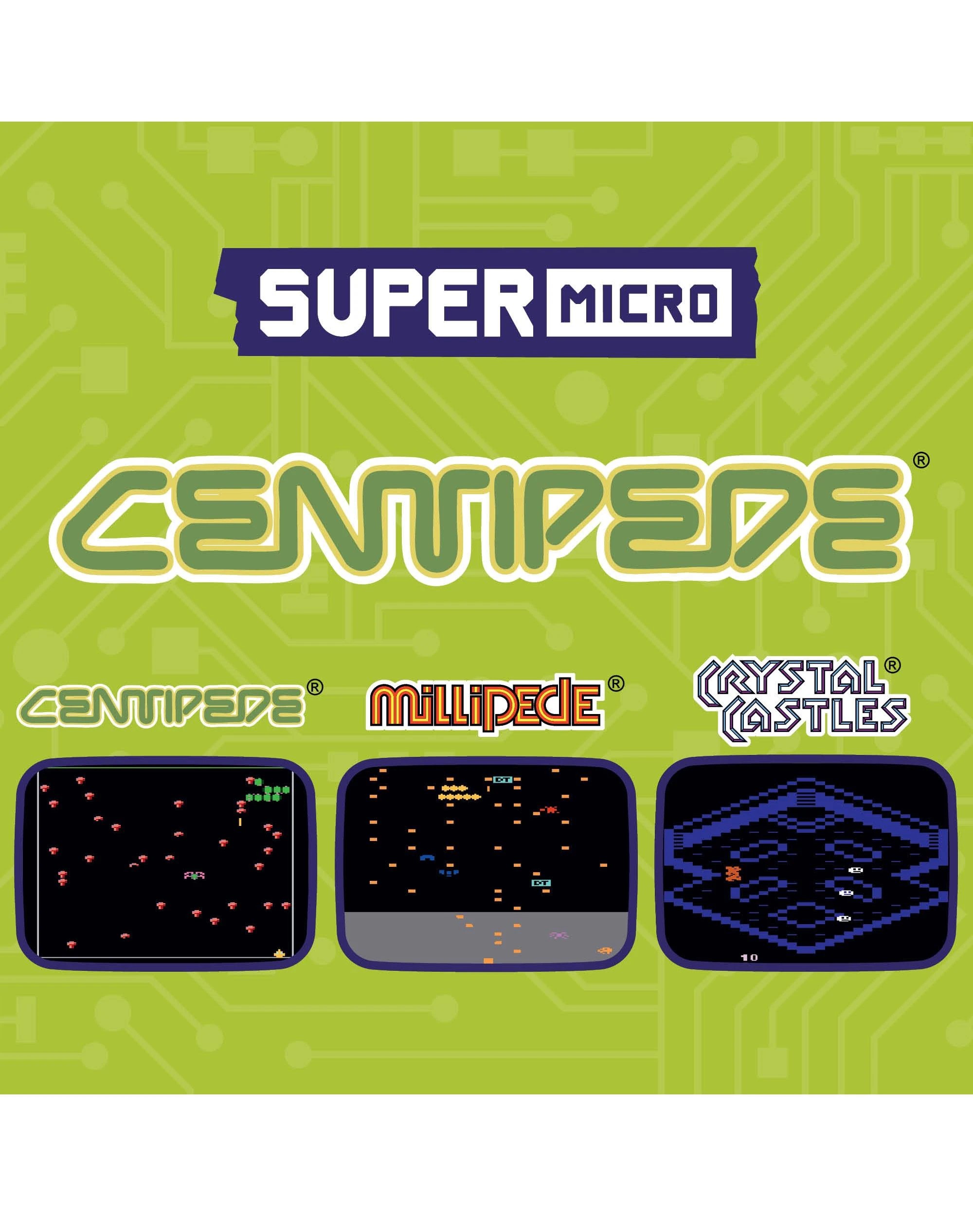 3 Super Micro Centipede Gamer Keychain, 3 of 5