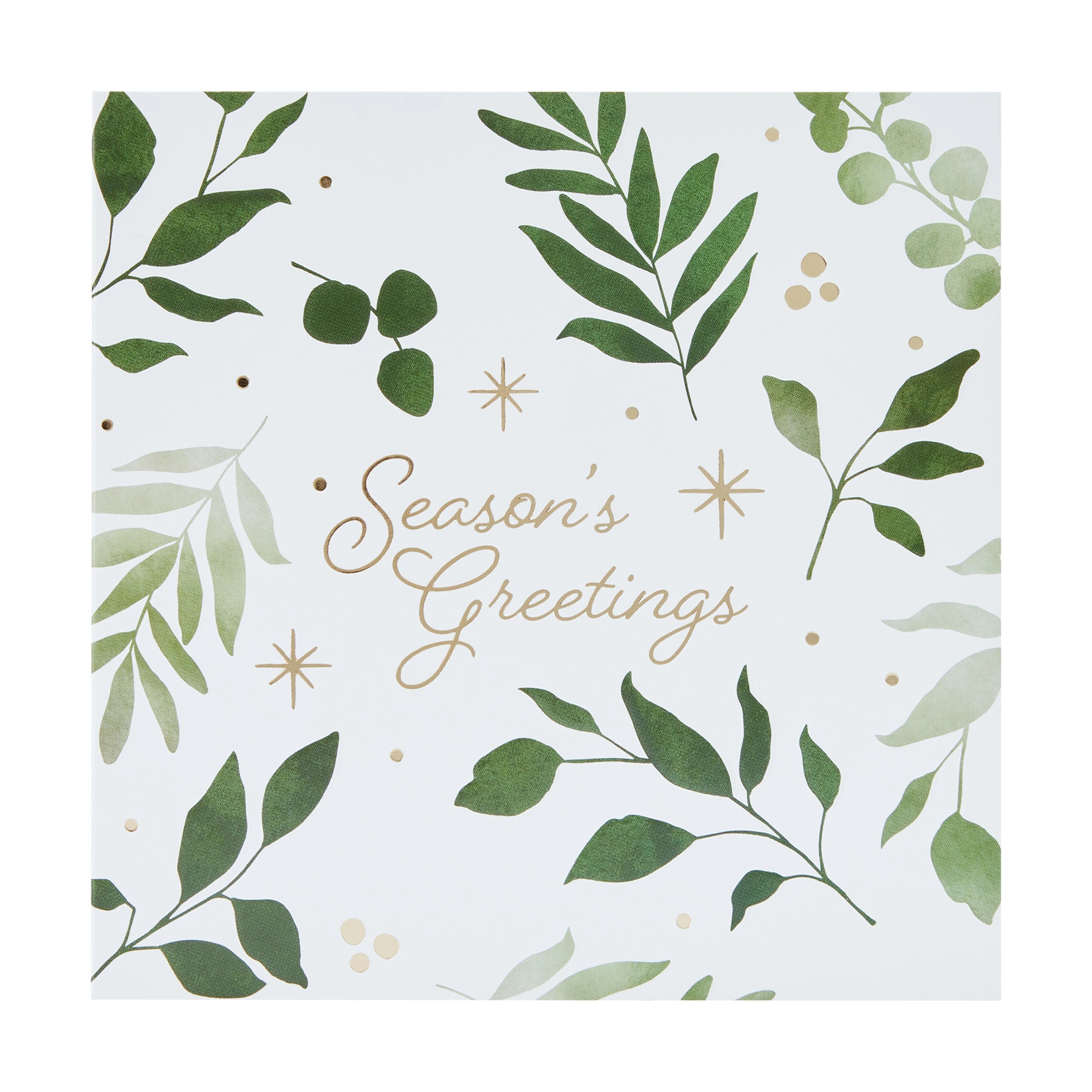 4 10 Pack Square Christmas Cards - Assorted, 4 of 8