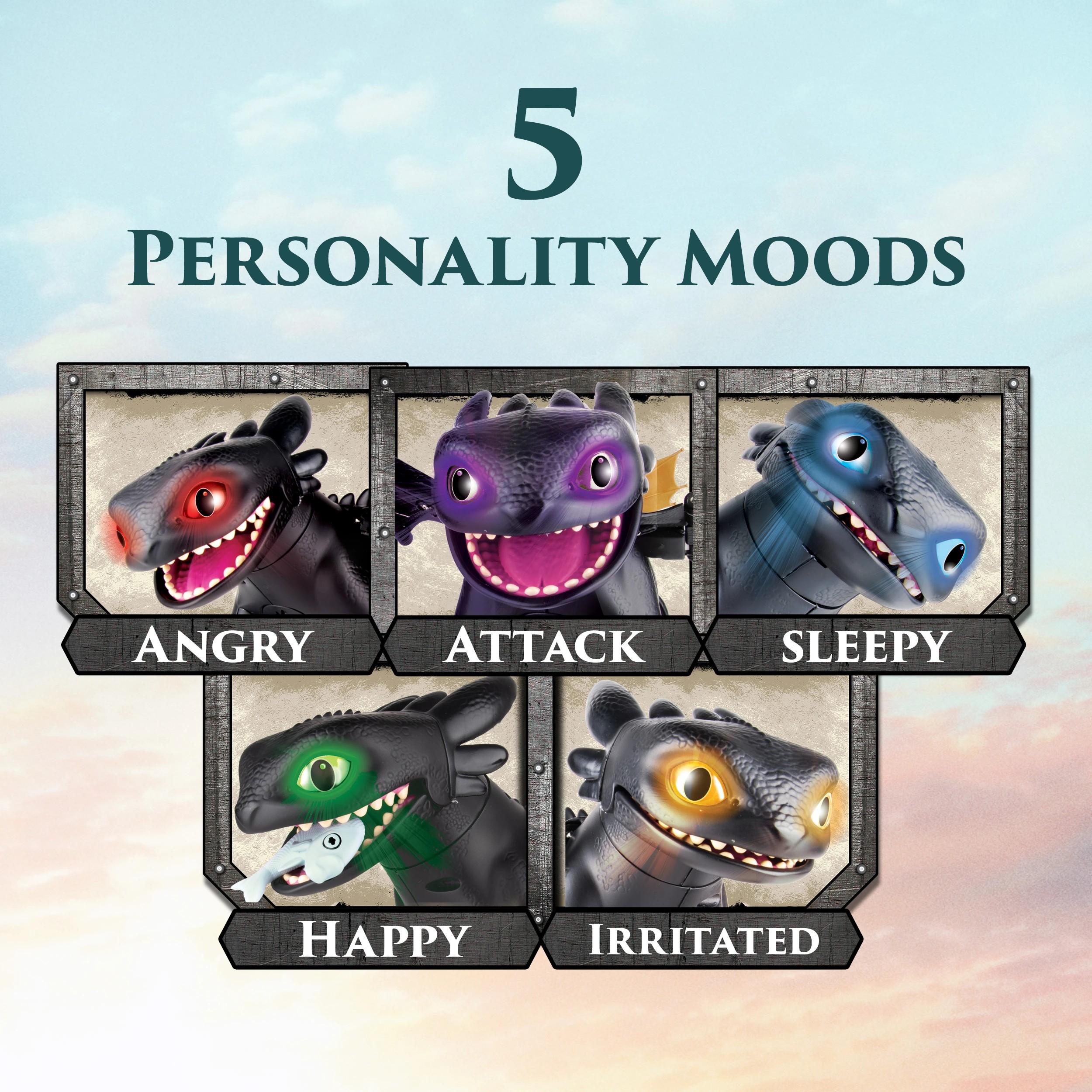 5 How To Train Your Dragon: Tame and Train Interactive Toothless Figure, 5 of 8