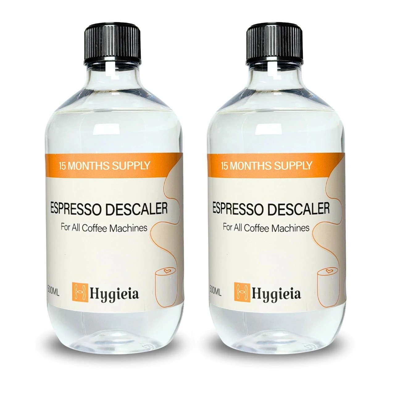 1 Hygieia 1L Descaler Solution For Coffee Machines, Steam Mops, Steam Irons & Kettles - Clear, 1 of 2
