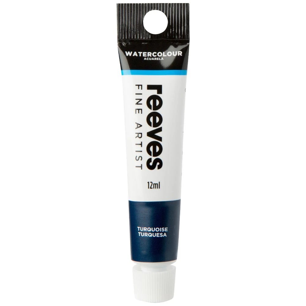 1 Reeves Watercolour Paint 12mL Turquoise, 1 of 1