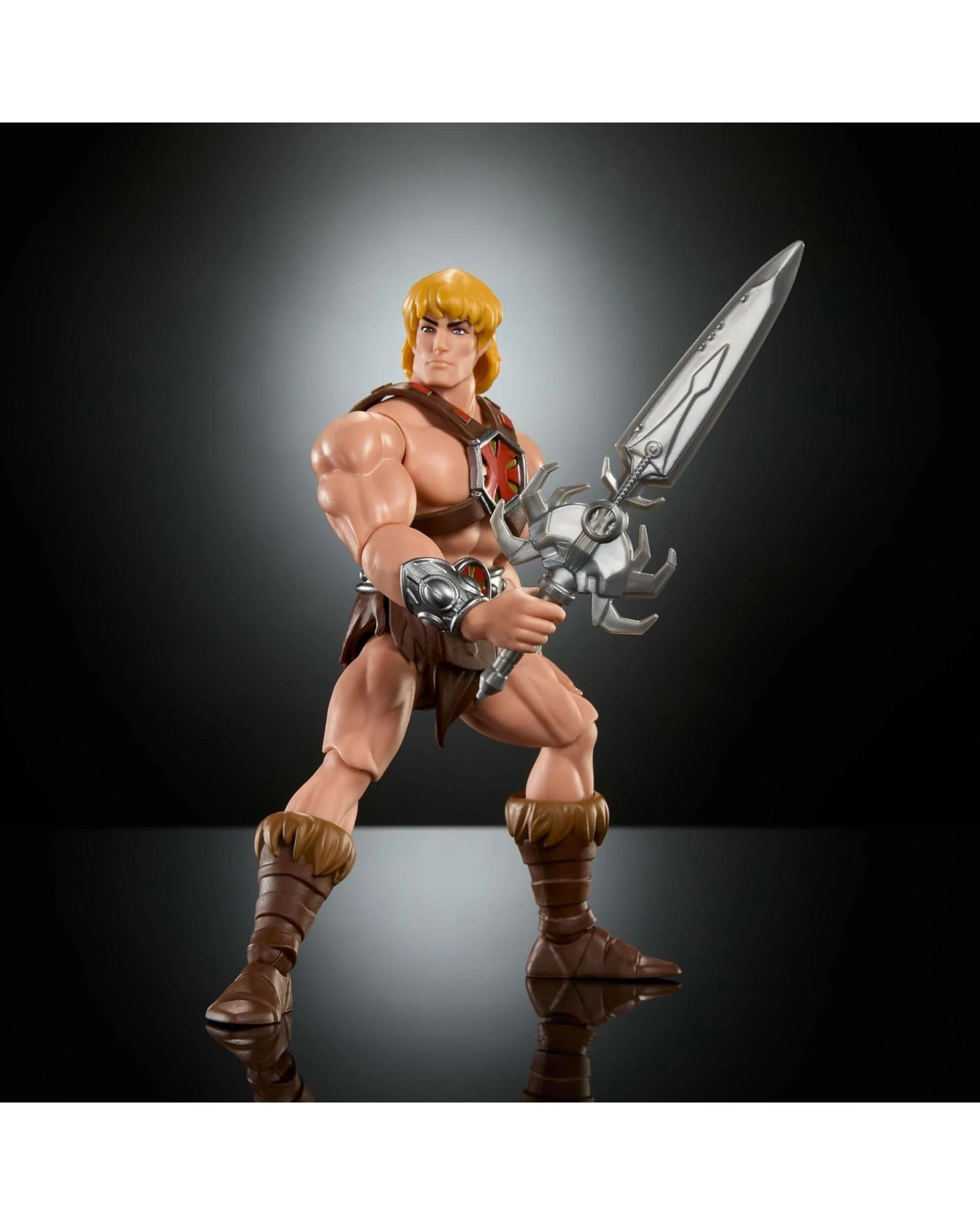 3 He-Man and the Masters of the Universe Origins Cartoon Collection 200X He-Man 5.5 inch Action Figure, 3 of 6