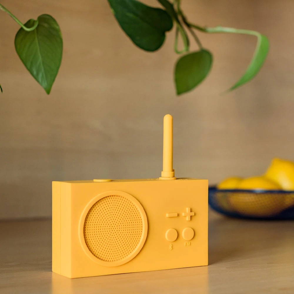 5 Lexon Thykho 3 Fm Radio & Bluetooth Speaker - Yellow, 5 of 5