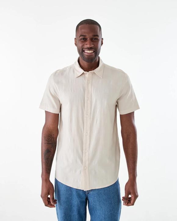 Short Sleeve Dobby Shirt