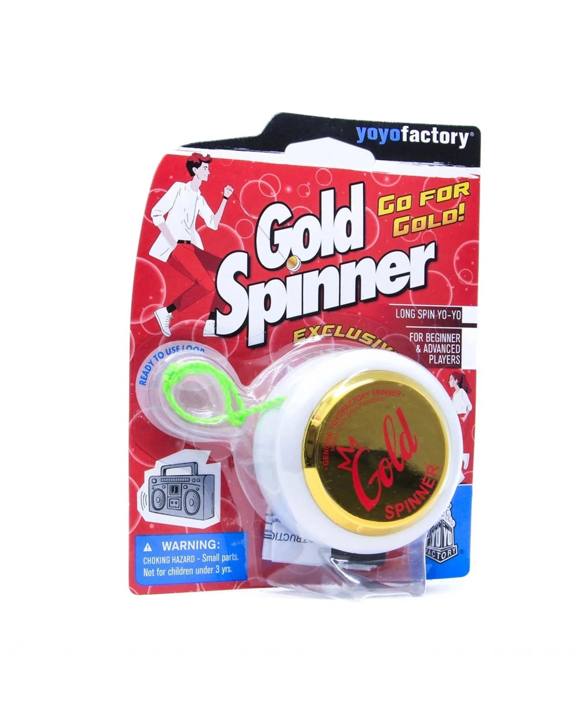 1 YoYo Factory Gold Spinner Yo-yo, 1 of 4