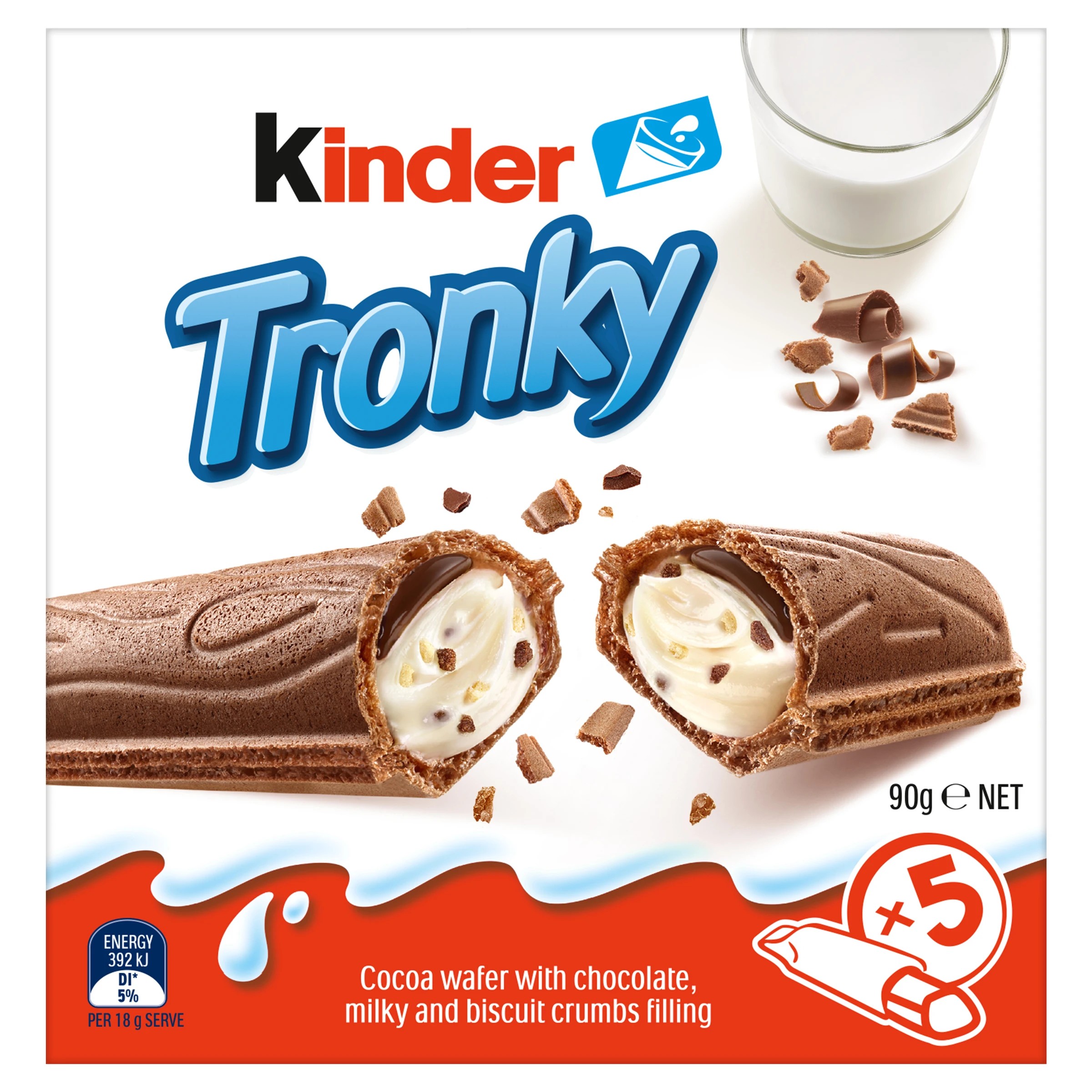 2 5 Pack Kinder Tronky Bar 90g, 2 of 3