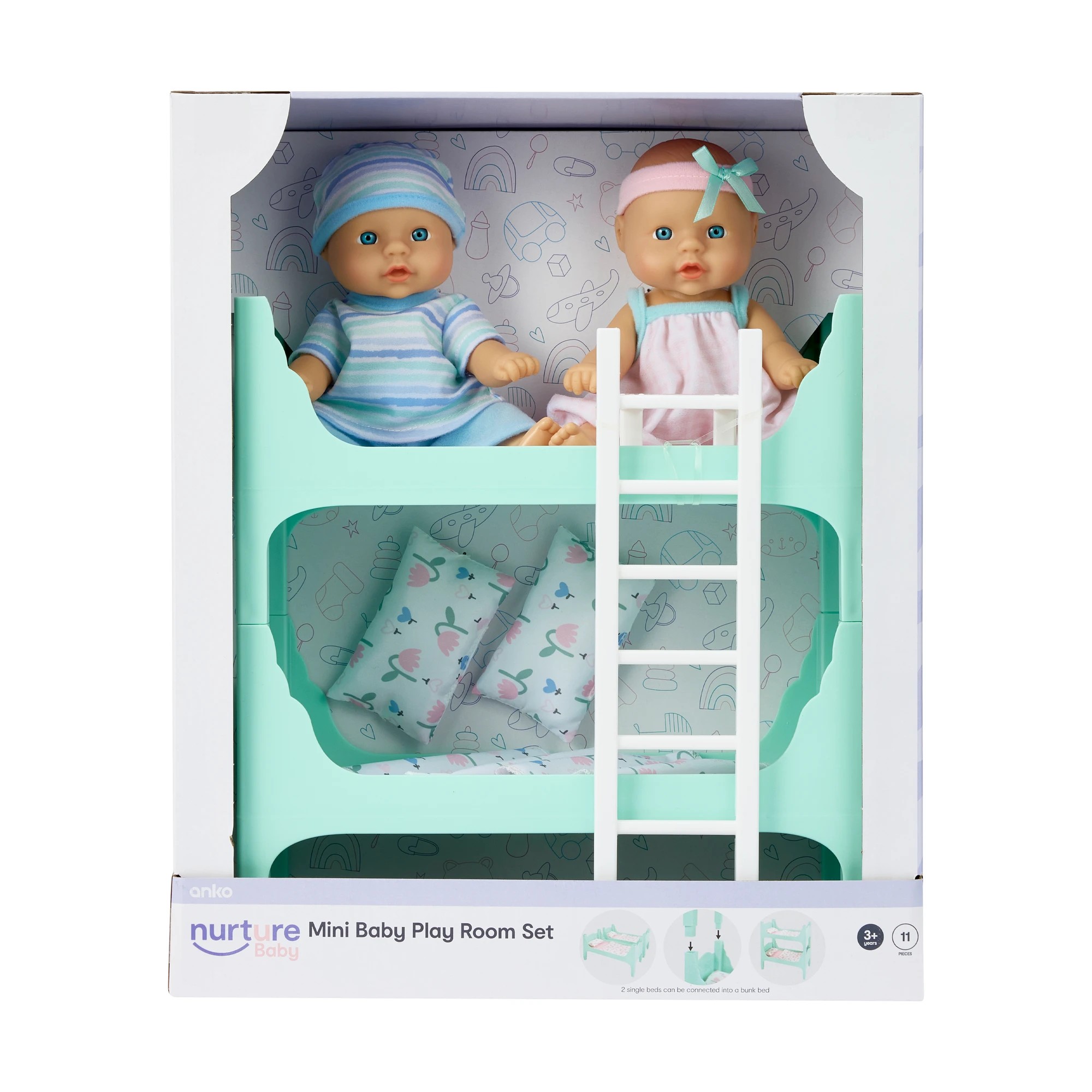 8 11 Piece Mini Baby Play Room Set, 8 of 9