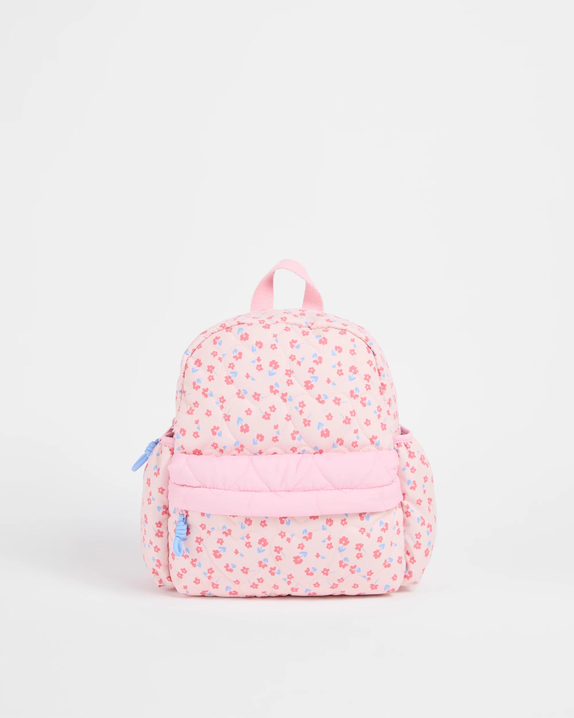 1 Target Kids Heart Quilted Floral Backpack PINK FLORAL, 1 of 1