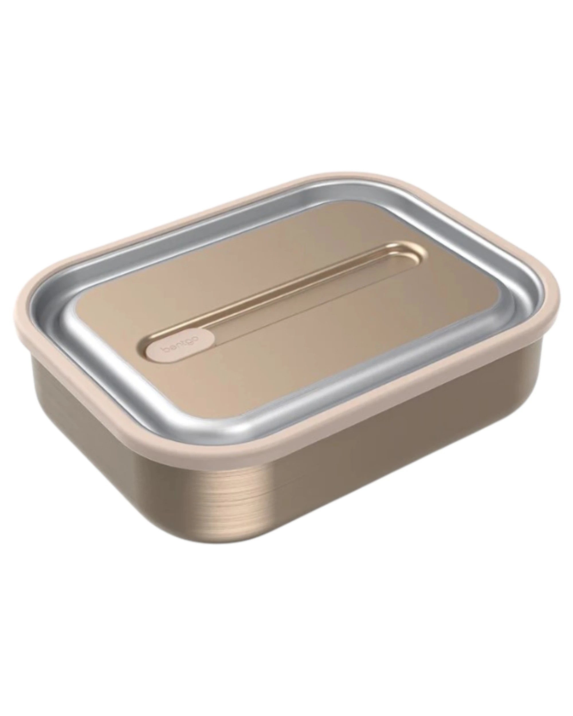 2 Bentgo Stainless Steel Lunch Box Container Storage - Gold, 2 of 5