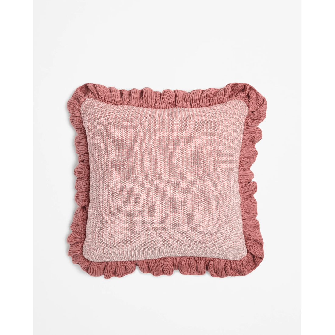 1 Target Kaya Knit Ruffle Cushion
 - Pink, 1 of 2