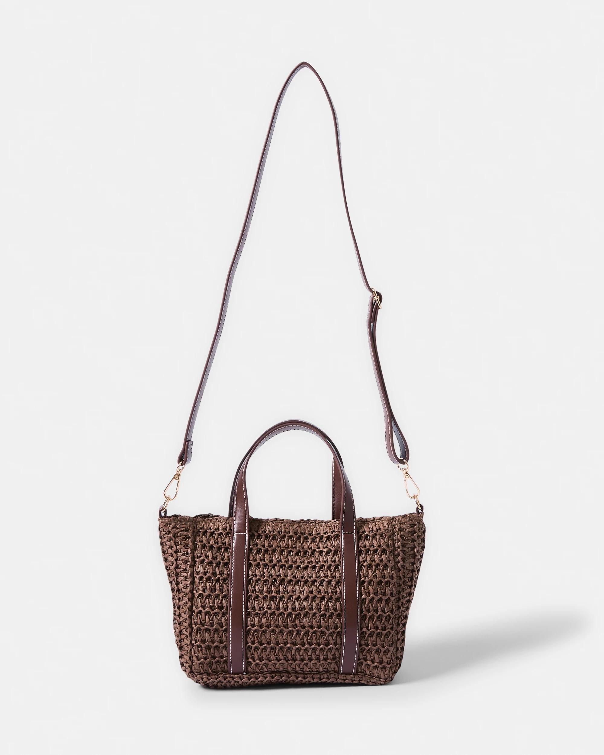 1 Mini Tote Bag Chocolate, 1 of 8