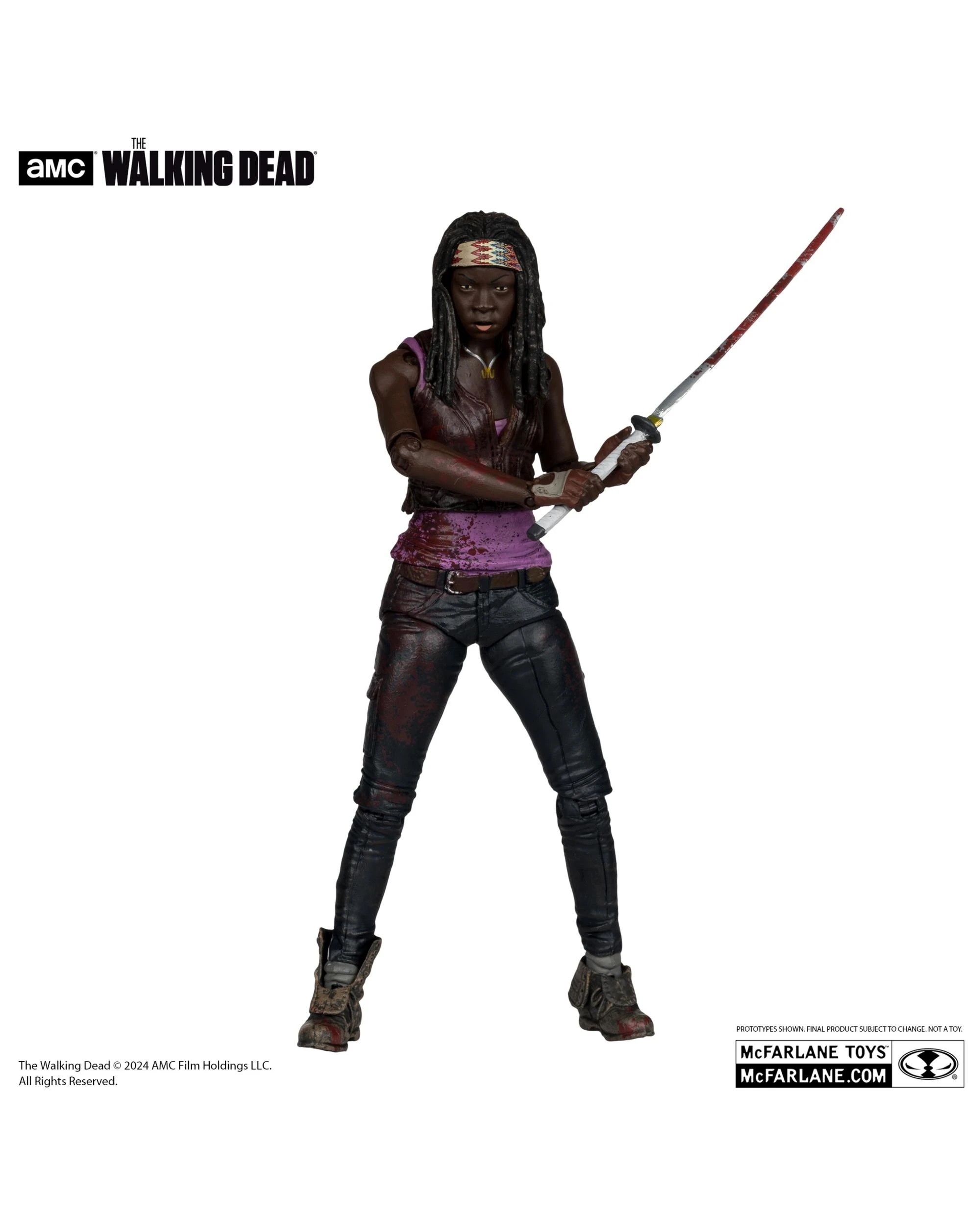 4 McFarlane The Walking Michone Dixon 5 inch Figure, 4 of 9