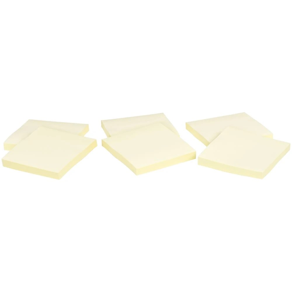 2 J.Burrows Stick-It Notes 76x76mm Yellow 6 Pack, 2 of 3