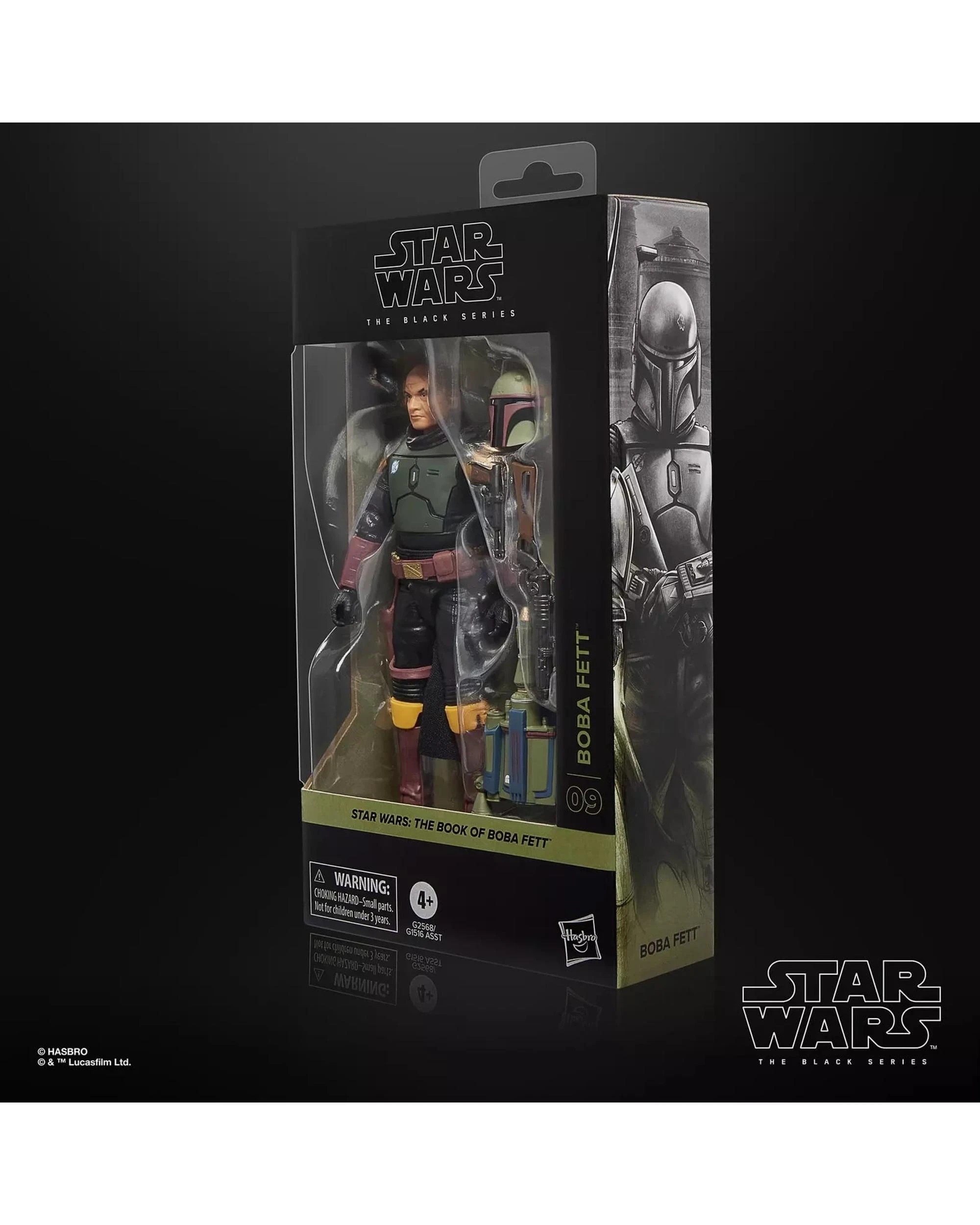 8 Star Wars: The Black Series Book of Boba Fett Boba Fett Action Figure, 8 of 10