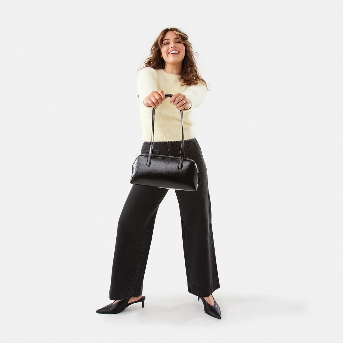 6 Shoulder Bag BLACK, 6 of 7