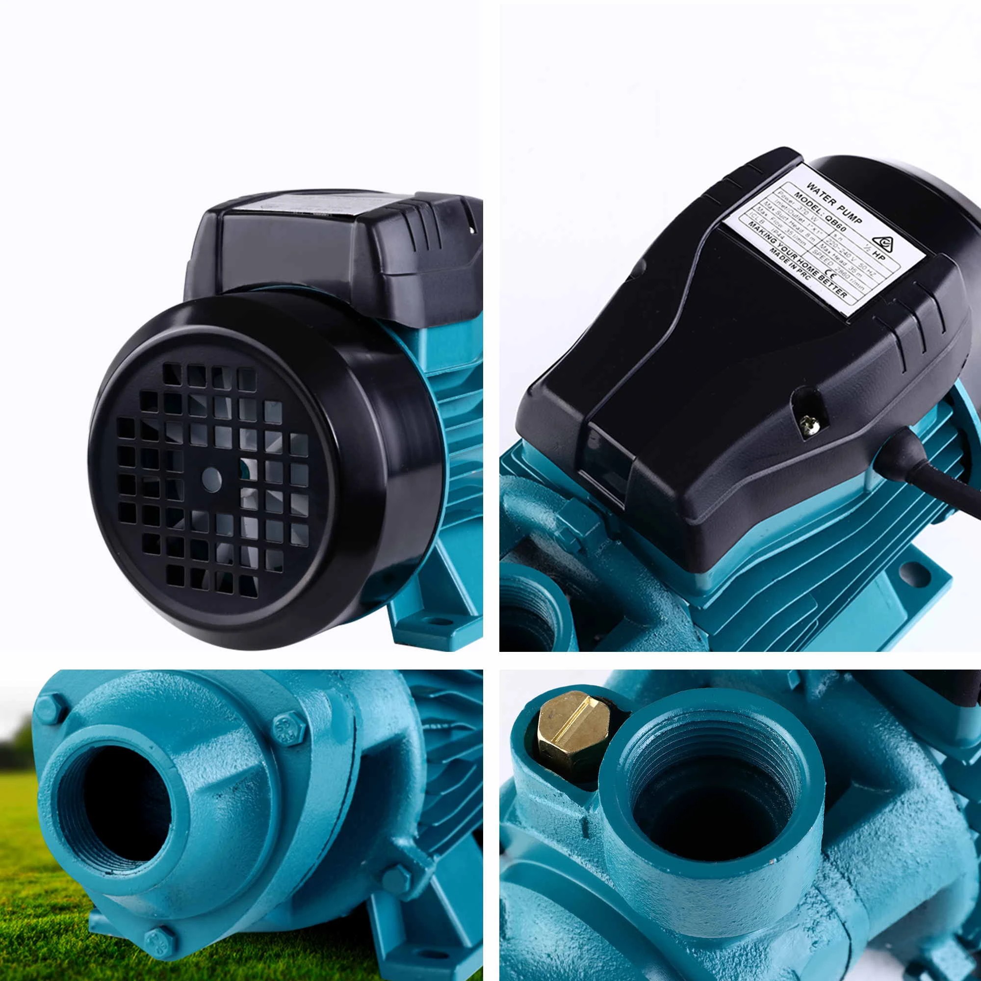 9 Giantz Peripheral Water Pump Automatic Controller Clean Garden Rain Tank 0.5HP - Multi, 9 of 9
