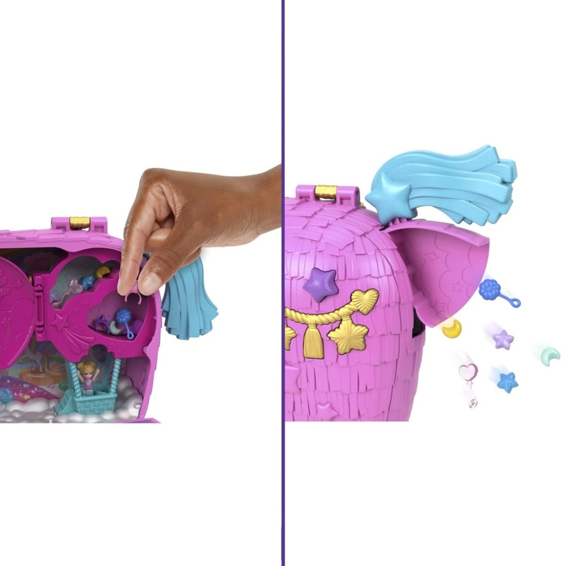 7 Polly Pocket Unicorn Partyland Playset, 7 of 8